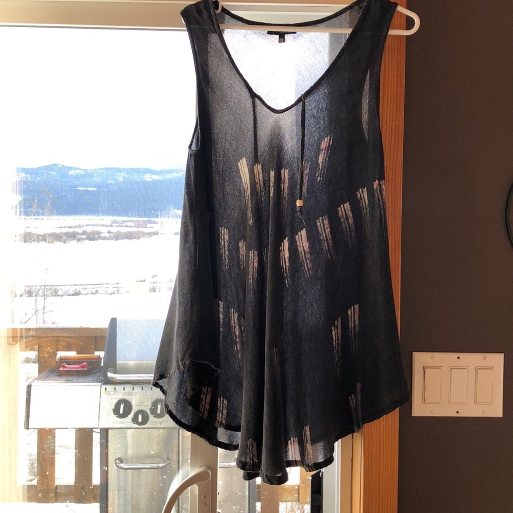 Beautiful cotton long tank top